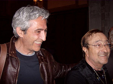 Claudio Ranfagni con Lucio Dalla