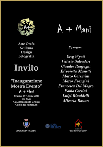 A+Mani Inaugurazione Mostra Evento - 29 08 2008